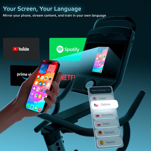 Bicicletă fitness Insportline ZenRoute 1200  / Black photo 8 Bicicletă fitness Insportline ZenRoute 1200  / Black photo 8