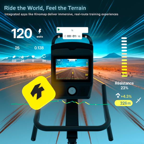 Bicicletă fitness Insportline ZenRoute 1200  / Black photo 11 Bicicletă fitness Insportline ZenRoute 1200  / Black photo 11