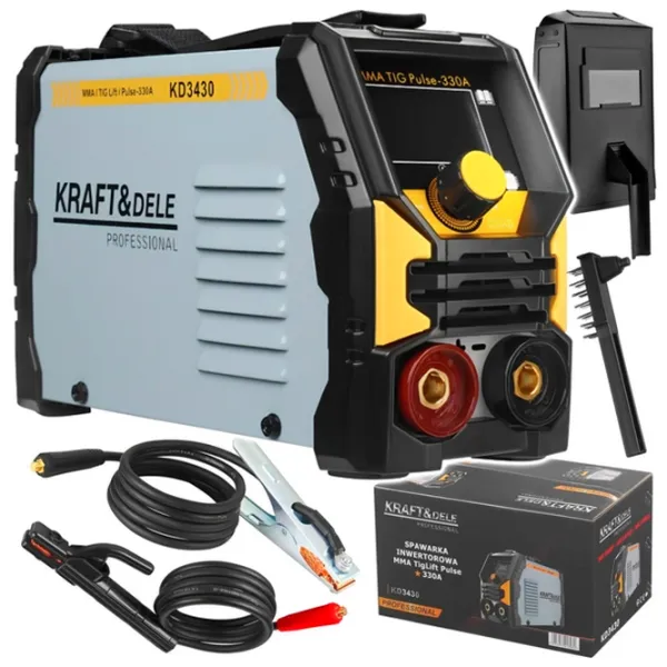 Сварочный аппарат Kraft&Dele KD3430 230 В ручная дуговая (MMA), аргонно дуговая (TIG) / Серый photo 5 Сварочный аппарат Kraft&Dele KD3430 230 В ручная дуговая (MMA), аргонно дуговая (TIG) / Серый photo 5