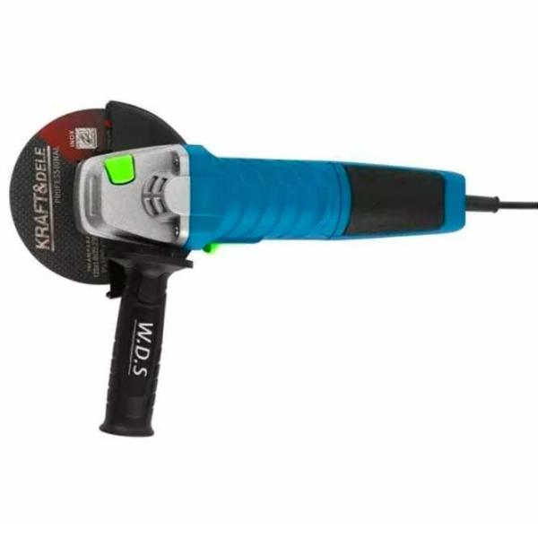 Шлифовальная машина Kraft&Dele WDS2135 Угловая / 1500 Вт / Синий photo 2 Шлифовальная машина Kraft&Dele WDS2135 Угловая / 1500 Вт / Синий photo 2