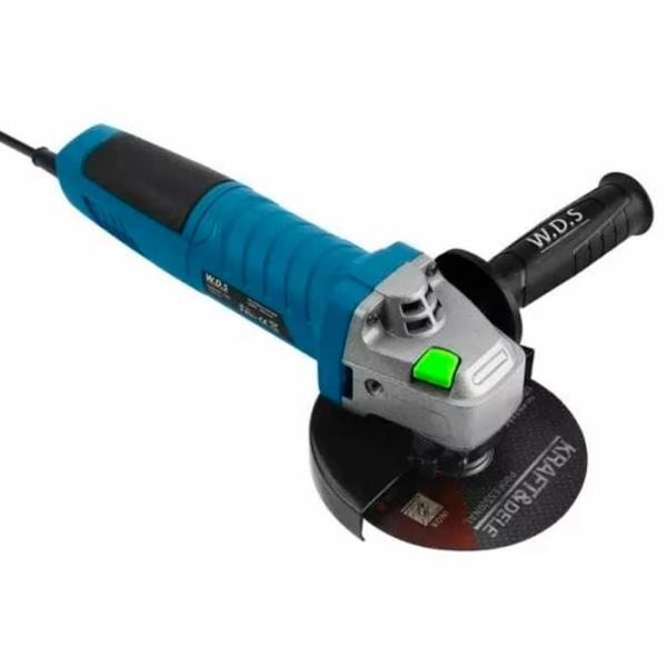 Шлифовальная машина Kraft&Dele WDS2135 Угловая / 1500 Вт / Синий photo 3 Шлифовальная машина Kraft&Dele WDS2135 Угловая / 1500 Вт / Синий photo 3