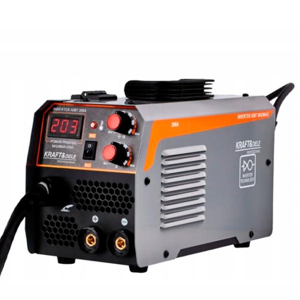Aparat de sudat Kraft&Dele KD1788 220 V semiautomat (MIG/MAG) / Gray photo 4
