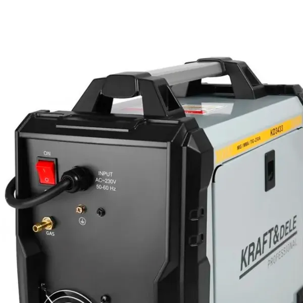 Aparat de sudat Kraft&Dele KD3433 230 V semiautomat (MIG/MAG) , cu gaz inert (TIG) / Gray photo 5