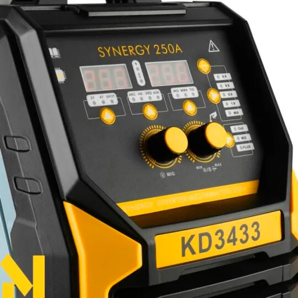Aparat de sudat Kraft&Dele KD3433 230 V semiautomat (MIG/MAG) , cu gaz inert (TIG) / Gray photo 6