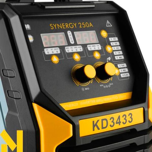 Aparat de sudat Kraft&Dele KD3433 230 V semiautomat (MIG/MAG) , cu gaz inert (TIG) / Gray photo 6