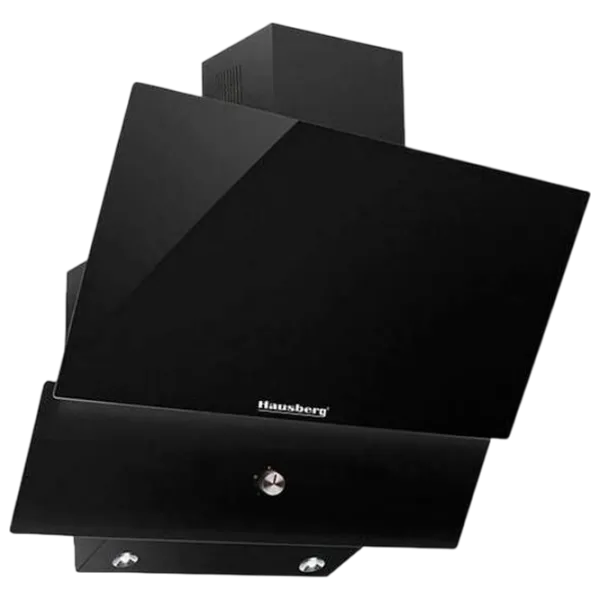 Hotă HAUSBERG HB-2285NG Înclinată/ Black/ Gray photo 1 Hotă HAUSBERG HB-2285NG Înclinată/ Black/ Gray photo 1