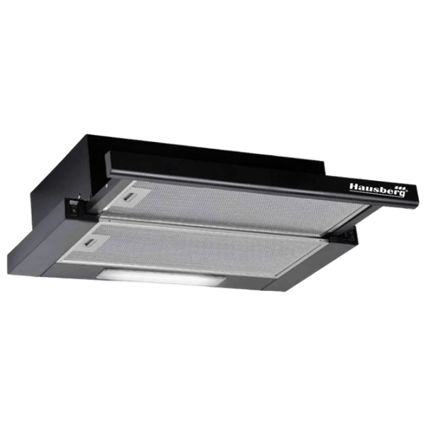 Hotă HAUSBERG HB-1285NG Telescopică/ Black/ Gray photo 1