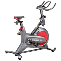 Велотренажер Insportline Agneto  / Серый Красный