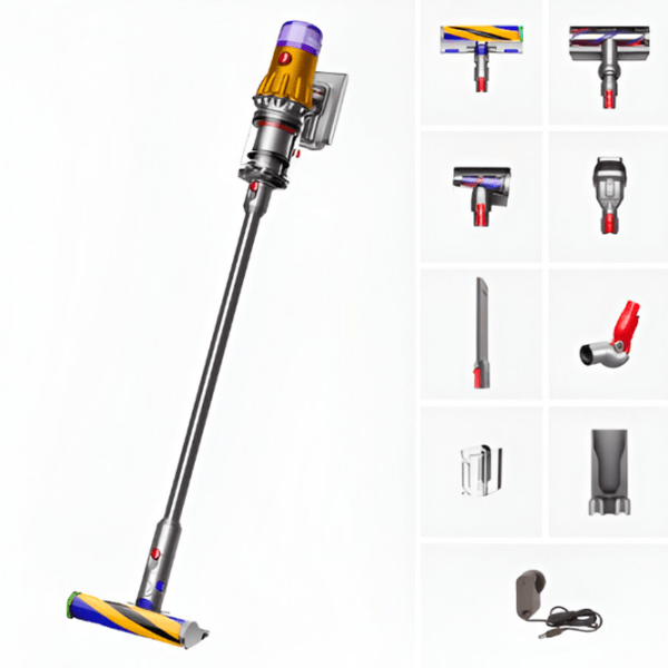 Вертикальный пылесос Dyson V12 Detect Slim Absolute 545 Вт / Violet Серый photo 8