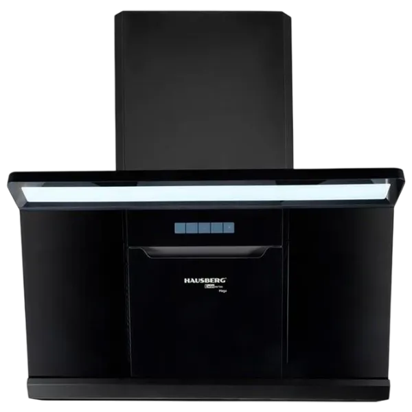 Hotă HAUSBERG HB-1850NG Șemineu/ Black/ Gray photo 1 Hotă HAUSBERG HB-1850NG Șemineu/ Black/ Gray photo 1