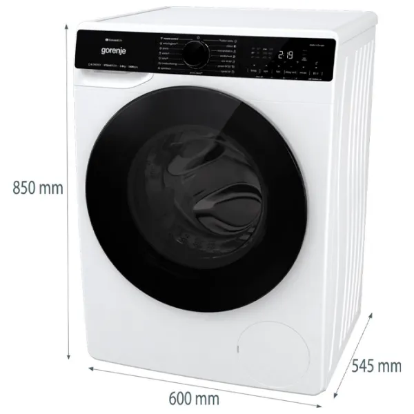 Mașină de spălat Gorenje WPNA84A2TSWIFI 8 kg / 1400 rpm / White photo 5