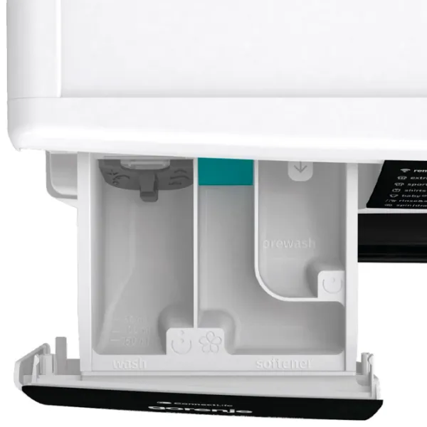 Mașină de spălat Gorenje WPNA84A2TSWIFI 8 kg / 1400 rpm / White photo 8