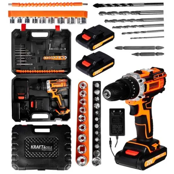 Mașină de găurit și înșurubat Kraft&Dele KD3086 350 rot/min photo 2 Mașină de găurit și înșurubat Kraft&Dele KD3086 350 rot/min photo 2