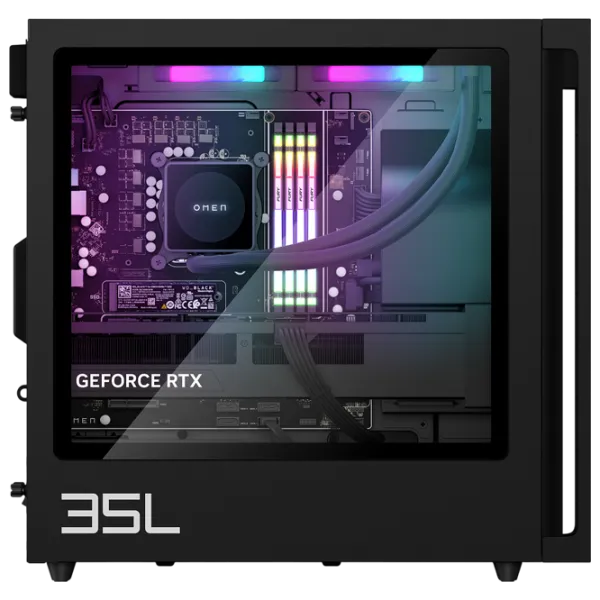 Игровой компьютер HP OMEN 35L Core Ultra 9 285K/ 64 ГБ/ / 4 ТБ/ GeForce RTX 5080 photo 3 Игровой компьютер HP OMEN 35L Core Ultra 9 285K/ 64 ГБ/ / 4 ТБ/ GeForce RTX 5080 photo 3