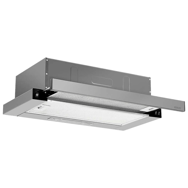 Вытяжка Muhler AMK-400 Телескопическая/ Нержавеющая сталь/ Серый photo 1