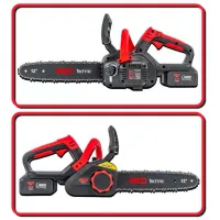 Fierăstrău cu lanţ Red Technic RTPAK0124 Cu acumulator/ Red photo 4