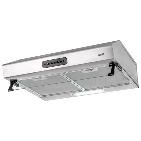Вытяжка Muhler АМК-2119IX Плоская/ Нержавеющая сталь/ Серый photo 1