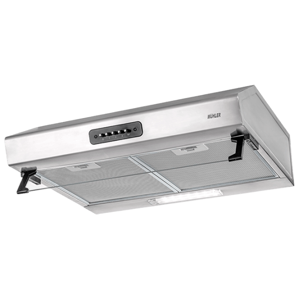 Вытяжка Muhler АМК-2119IX Плоская/ Нержавеющая сталь/ Серый photo 1