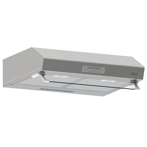 Вытяжка Muhler АМК-2119IX Плоская/ Нержавеющая сталь/ Серый photo 2