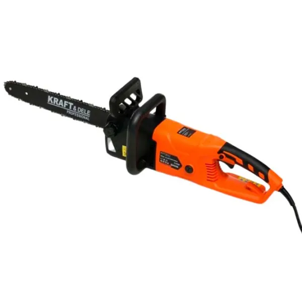 Цепная пила Kraft&Dele KD10640 Электрическая/ Оранжевый photo 3