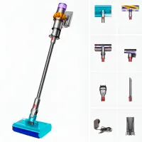 Aspirator vertical Dyson V15s Detect Dry and Web Submarine / Nikel Yellow photo 18