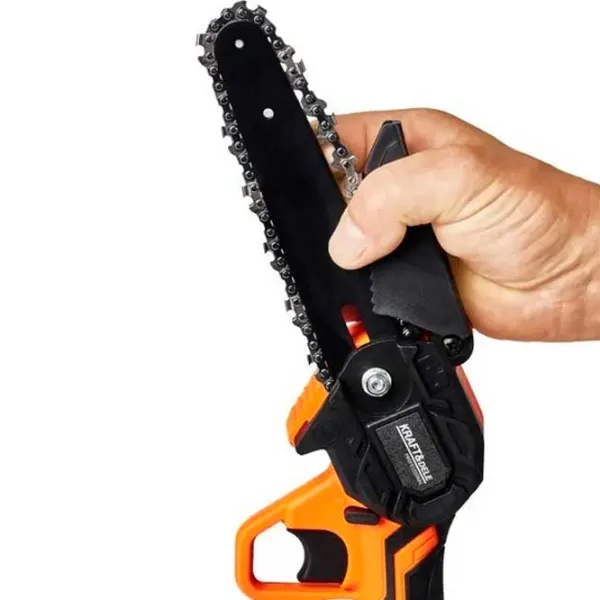 Fierăstrău cu lanţ Kraft&Dele KD10626 Cu acumulator/ Orange photo 4 Fierăstrău cu lanţ Kraft&Dele KD10626 Cu acumulator/ Orange photo 4