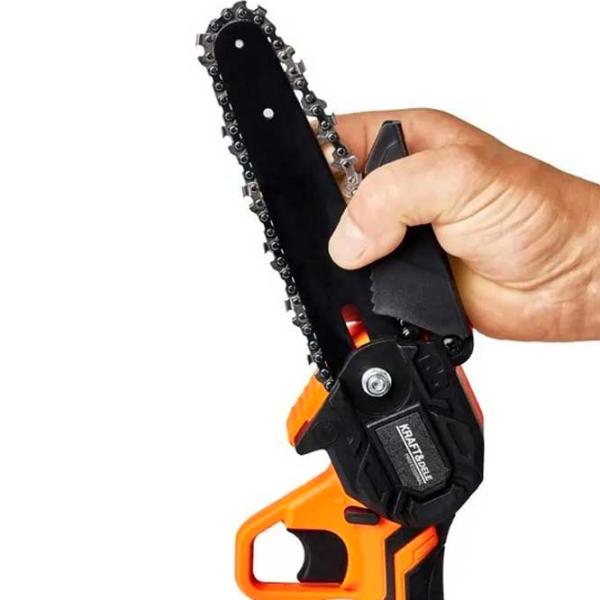 Fierăstrău cu lanţ Kraft&Dele KD10626 Cu acumulator/ Orange photo 4 Fierăstrău cu lanţ Kraft&Dele KD10626 Cu acumulator/ Orange photo 4