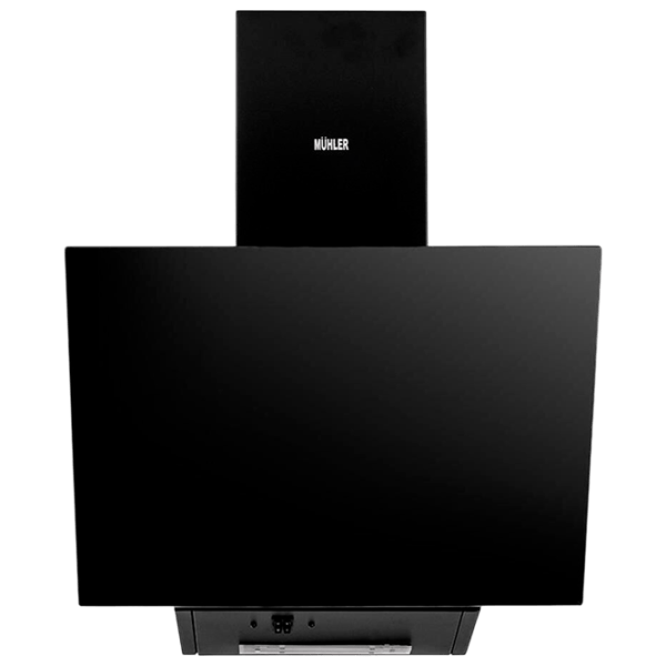 Вытяжка Muhler АМК-3065GМ Наклонная/ Черный/ Серый photo 1