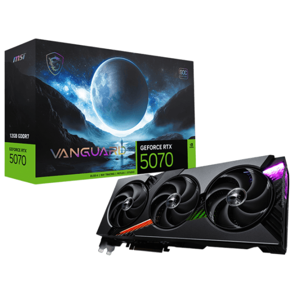 Видеокарта MSI GeForce RTX 5070 VANGUARD SOC PCI Express x16 5.0 / 12 ГБ photo 6