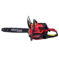Fierăstrău cu lanţ Kraft&Dele KD5015 Pe benzină/ Red photo 3