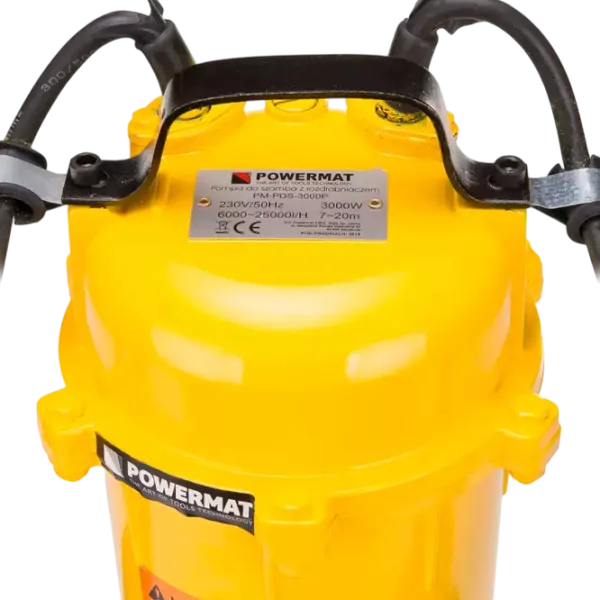 Погружной насос Powermat PM-PDS-3000P 750 Вт 25000 л/ч photo 4 Погружной насос Powermat PM-PDS-3000P 750 Вт 25000 л/ч photo 4
