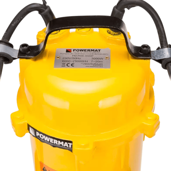 Погружной насос Powermat PM-PDS-3000P 750 Вт 25000 л/ч photo 4 Погружной насос Powermat PM-PDS-3000P 750 Вт 25000 л/ч photo 4