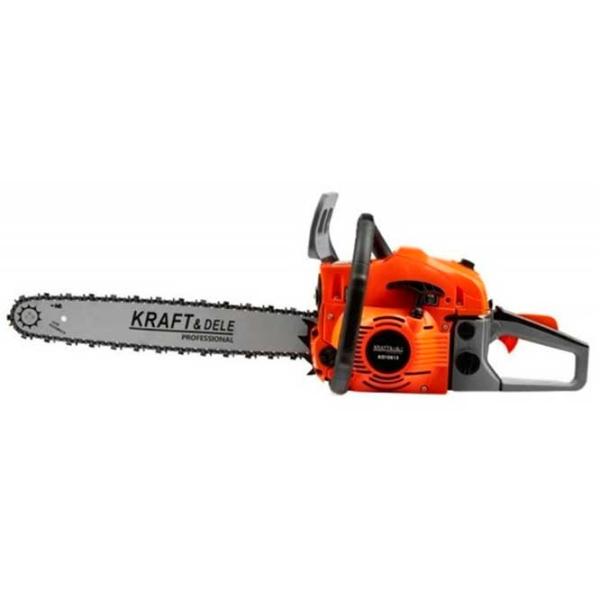 Цепная пила Kraft&Dele KD10613 Бензиновая/ Оранжевый photo 1 Цепная пила Kraft&Dele KD10613 Бензиновая/ Оранжевый photo 1