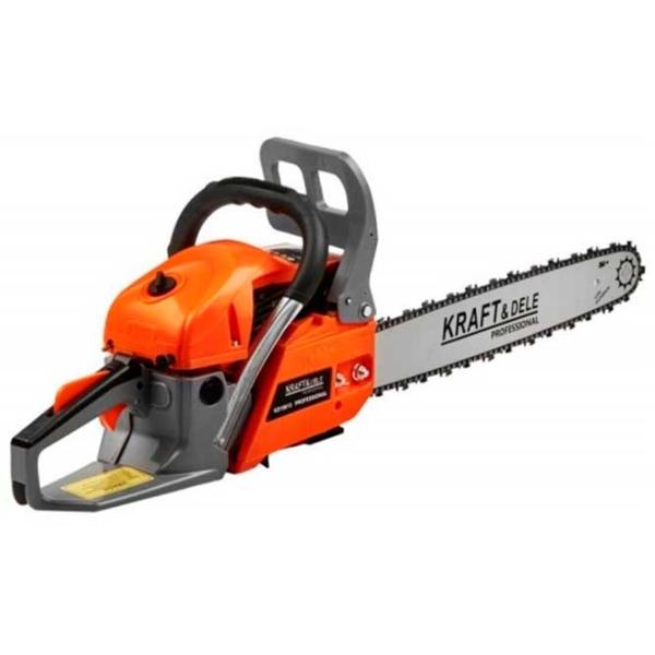 Цепная пила Kraft&Dele KD10613 Бензиновая/ Оранжевый photo 3 Цепная пила Kraft&Dele KD10613 Бензиновая/ Оранжевый photo 3