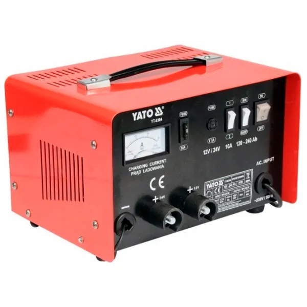 Incărcător și Redresor auto Yato YT8304  - 16 A photo 1 Incărcător și Redresor auto Yato YT8304  - 16 A photo 1