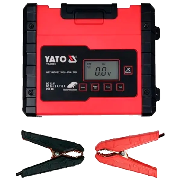 Încărcător auto Yato YT83003  - 15 A photo 1