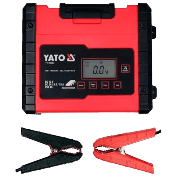 Încărcător auto Yato YT83003  - 15 A photo 1