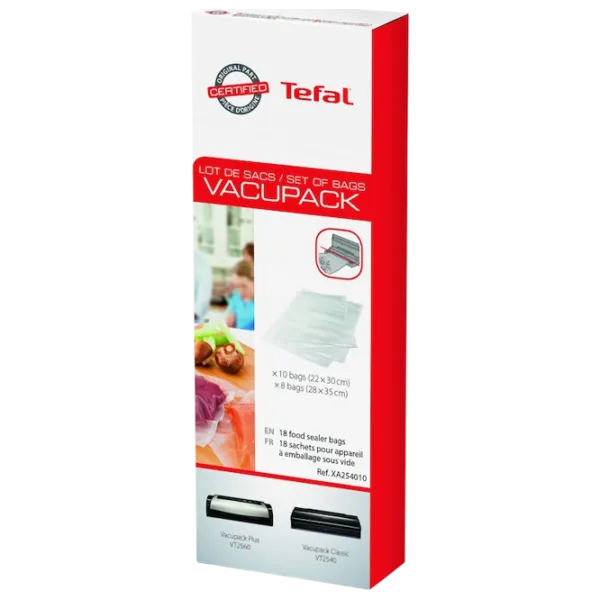 Вакуумные пакеты Tefal XA254010  / Прозрачный photo 1 Вакуумные пакеты Tefal XA254010  / Прозрачный photo 1