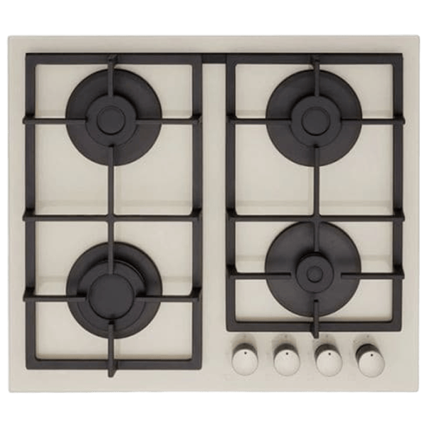 Газовая варочная панель Lanova 116400C5C2425 Эмалированная сталь / Бежевый photo 1