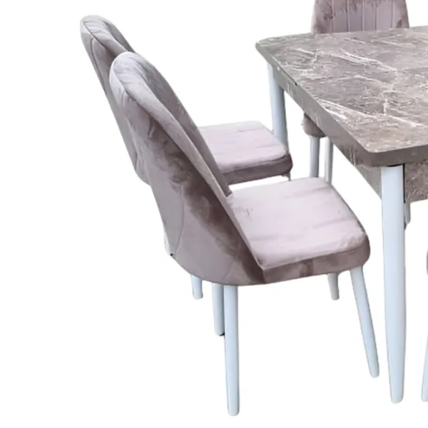 Set masă și scaune Magnus 3899 Dreptunghiulară / MDF / Brown photo 4 Set masă și scaune Magnus 3899 Dreptunghiulară / MDF / Brown photo 4