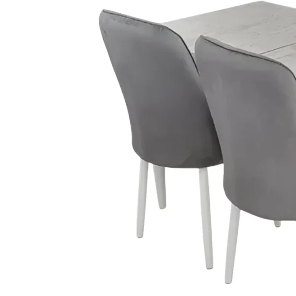 Set masă și scaune Magnus 4999913 Dreptunghiulară / MDF / Gray photo 4 Set masă și scaune Magnus 4999913 Dreptunghiulară / MDF / Gray photo 4