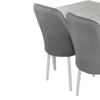 Set masă și scaune Magnus 4999913 Dreptunghiulară / MDF / Gray photo 4