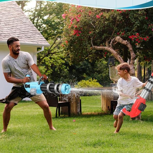 Pistol cu apă Water Gun Gatlin LD-588D 4+ / Apă / Blue photo 3