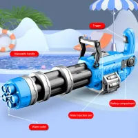 Pistol cu apă Water Gun Gatlin LD-588D 4+ / Apă / Blue photo 6