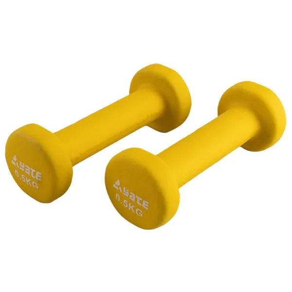Set gantere Yate Neoprene Coated Dumbbells 1 kg / Cantitatea în set - 2 photo 1