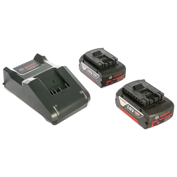 Комплект из аккумулятора и зарядного устройства Bosch B1600A019S0  Li-Ion / 4 Ач / 18 V photo 1