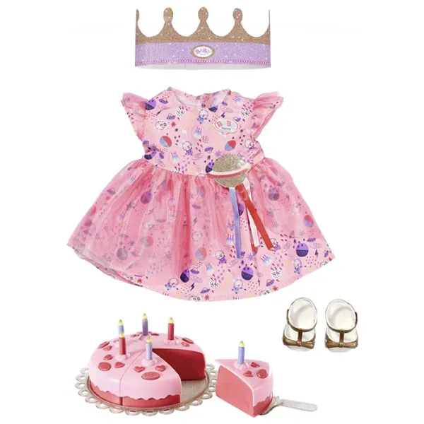 Одежда для кукол Zapf Deluxe Happy Birthday 830789  одежда / 3+ photo 1