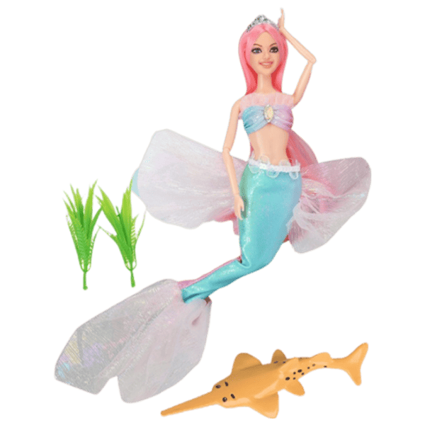 Păpușă Essa Toys Emily QJ137C sirenă / 3+ photo 1