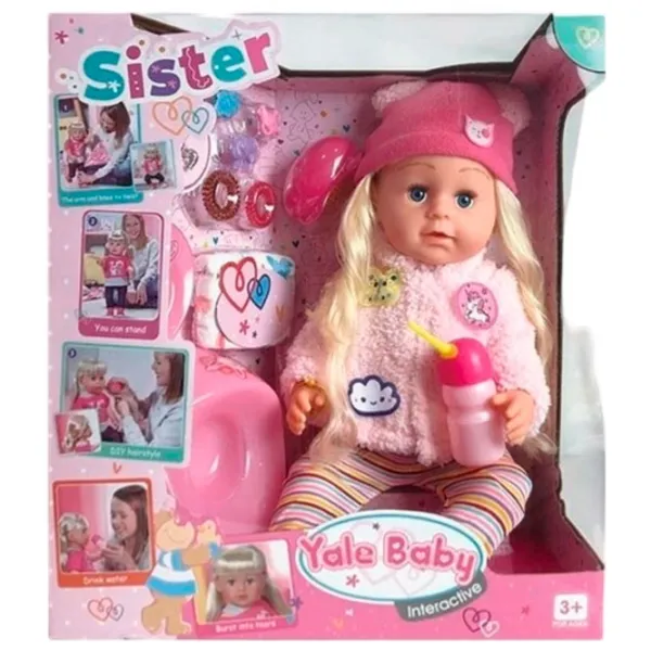 Păpușă Yale Baby DD02.167  poopsie / 3+ photo 1