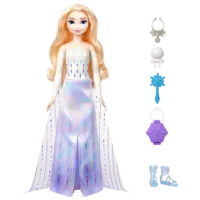 Păpușă Barbie Frozen Elsa HTG25  prințesă / 3+